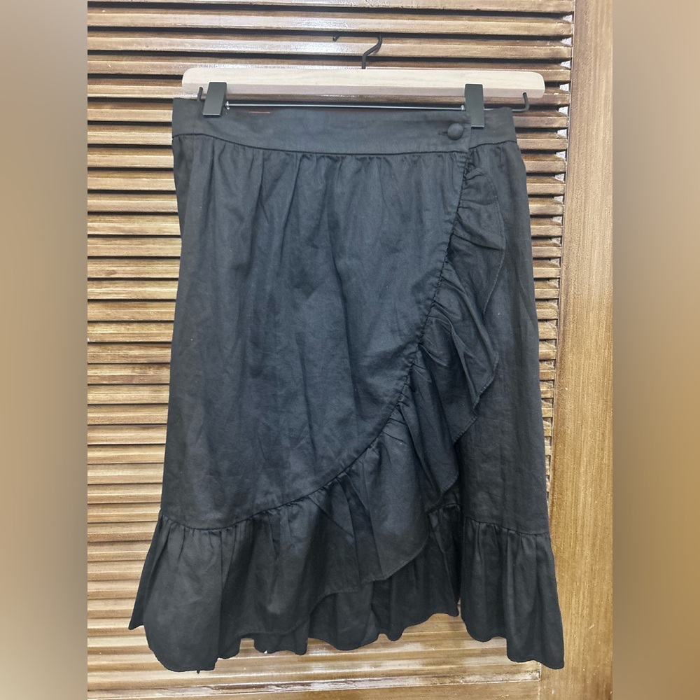 & Other Stories wrap skirt 100% cotton
